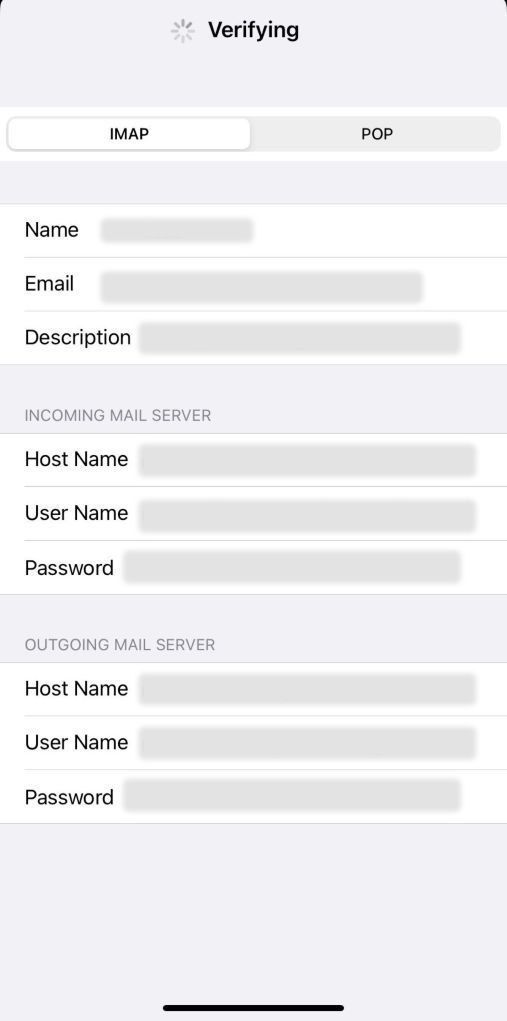 Connection data