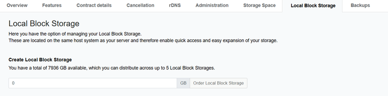Local Block Storage Local Block Storage