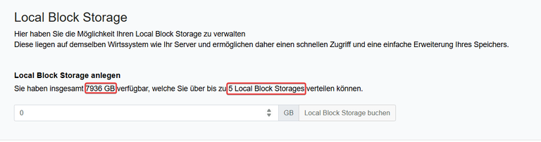 Local Block Storage Local Block Storage